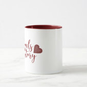 Tasse für Paare | Valentinsgeschenk Idee (Zentrum)