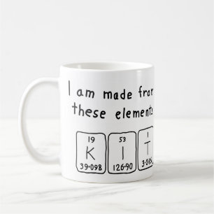 Tasse für periodische Tabellennamen