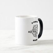 Tasse für personalisierte Altersversorgung, O-Fish (VorderseiteRechts)