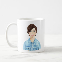 Tasse für personalisierte Aquarellbilder
