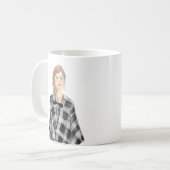 Tasse für personalisierte Aquarellbilder (Vorderseite Links)