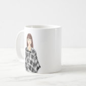 Tasse für personalisierte Aquarellbilder (Vorderseite Links)