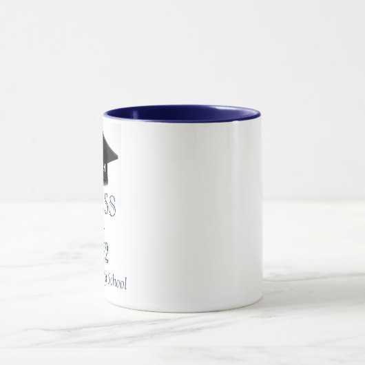 Tasse für personalisierte benutzerdefinierte Absch (Zentrum)