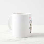 Tasse für personalisierte Blumenbücher, Geschenk f (Vorderseite Links)