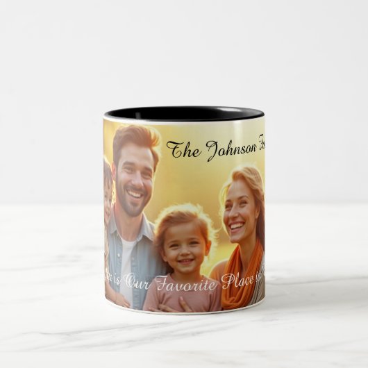 Tasse für personalisierte Fotos - Tasse für Kaffee (Mittel)