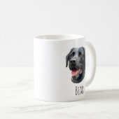 Tasse für Personalisierte Hunde mit individueller  (VorderseiteRechts)