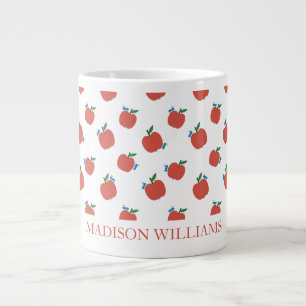Tasse für personalisierte Lehrkräfte   Red Apple P
