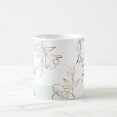 Tasse für Personalisierte Monogramm-Dream-Arbeitsa (Mittel)