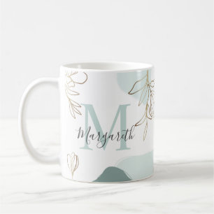Tasse für Personalisierte Monogramm-Dream-Arbeitsa