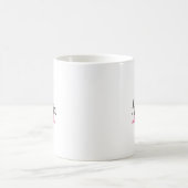 Tasse für personalisierte Monogrammnamen (Mittel)