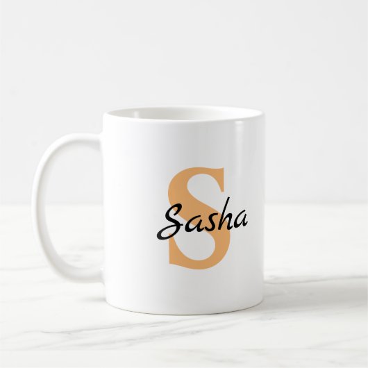 Tasse für personalisierte Namen (Links)