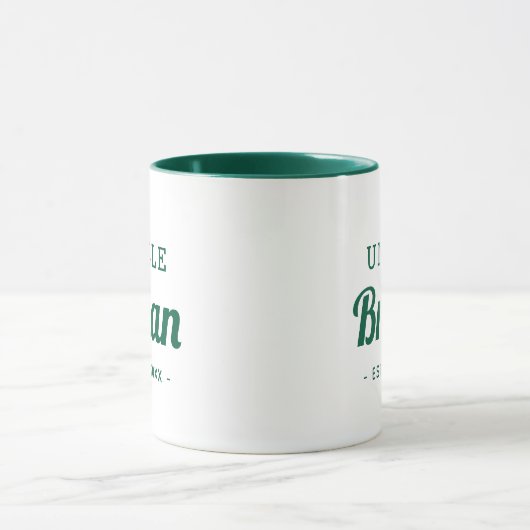 Tasse für personalisierte Onkel (Zentrum)