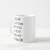 Tasse für Personalisiertes klassisches FOTO (Vorderseite Links)