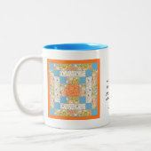 Tasse für Quilters Patchwork-Quote (Links)
