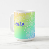 Tasse für Regenbogenfarben (Vorderseite Links)