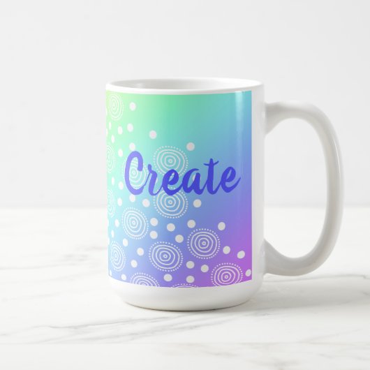 Tasse für Regenbogenfarben (Rechts)