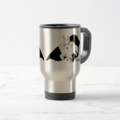 Tasse für Reisen/Pendlerreisen: Durst (VorderseiteRechts)