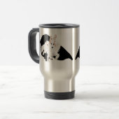 Tasse für Reisen/Pendlerreisen: Durst (Vorderseite Links)