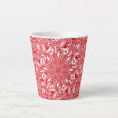 Tasse für Rote Blumenblätter (Vorderseite)