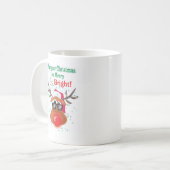 Tasse für Rotnasen-Rentiere (Vorderseite Links)