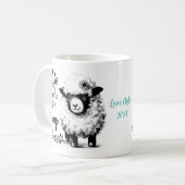 Tasse für Schafe: Das Leben auf dem Bauernhof ist  (Vorderseite Links)