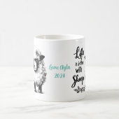 Tasse für Schafe: Das Leben auf dem Bauernhof ist  (Mittel)