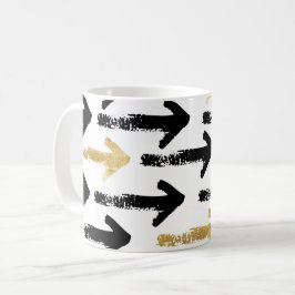 Tasse für Schwarz und Gold
