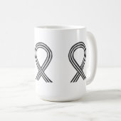 Tasse für Schwarz und Weiß (VorderseiteRechts)