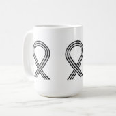 Tasse für Schwarz und Weiß (Vorderseite Links)