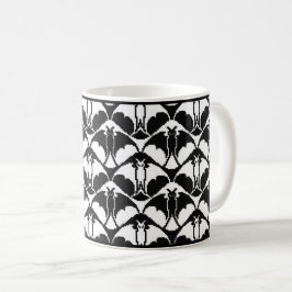 Tasse für Schwarz-Weiß-Kaffee