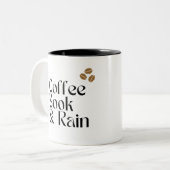 Tasse für Schwarzweiß-Kaffee (Vorderseite Links)