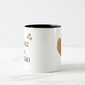 Tasse für Schwarzweiß-Kaffee (Mittel)