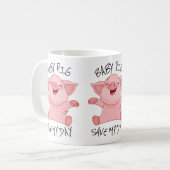 Tasse für Schweine (Vorderseite Links)