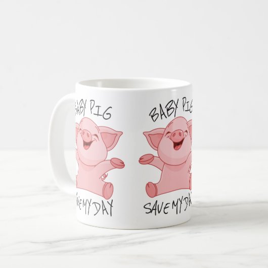 Tasse für Schweine (Vorderseite Links)