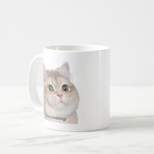 Tasse für schweres Atmen (Vorderseite Links)