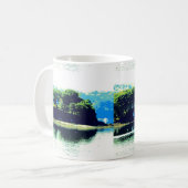 Tasse für Segelbootkaffee (Vorderseite Links)