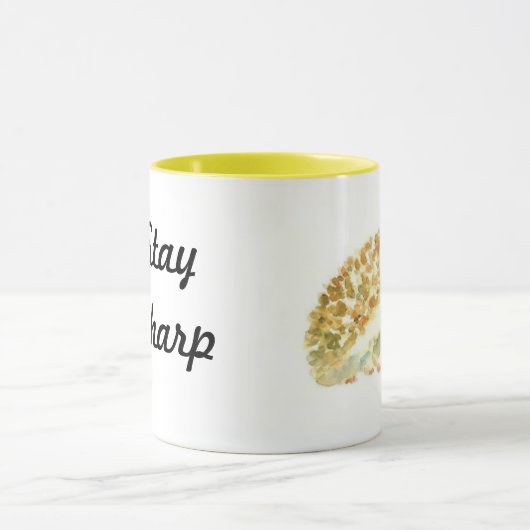 Tasse für Sharp Igel bleibe (Zentrum)