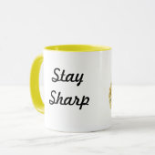 Tasse für Sharp Igel bleibe (Vorderseite Links)