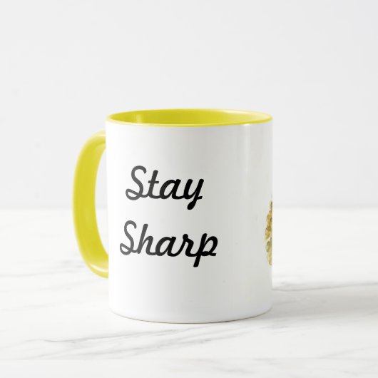 Tasse für Sharp Igel bleibe (Vorderseite Links)