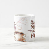 Tasse für Sippin-Kaffee und Watching-Tauben (Mittel)