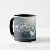 Tasse für Soft Butterfly Design-Keramik (Vorderseite Links)