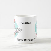 Tasse für Sondertexte von Santa & Mrs. Claus (Mittel)