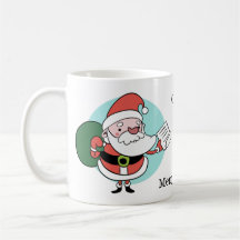 Tasse für Sondertexte von Santa & Mrs. Claus