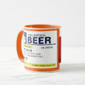 Tasse für Sonnenbrand (Vorderseite Links)