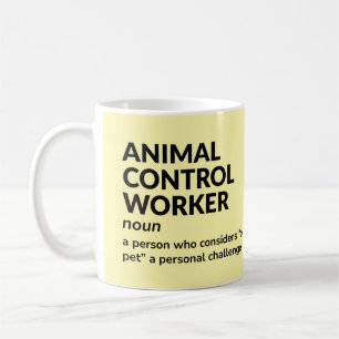 Tasse für Spaß der tierischen Kontrolle