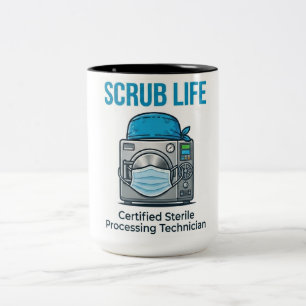 Tasse für Sterilgutaufbereitungstechniker - Scrub 