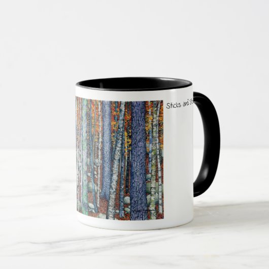 Tasse für Sticks und Stones (VorderseiteRechts)