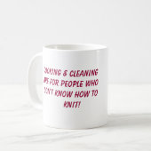 Tasse für Stricker (Vorderseite Links)