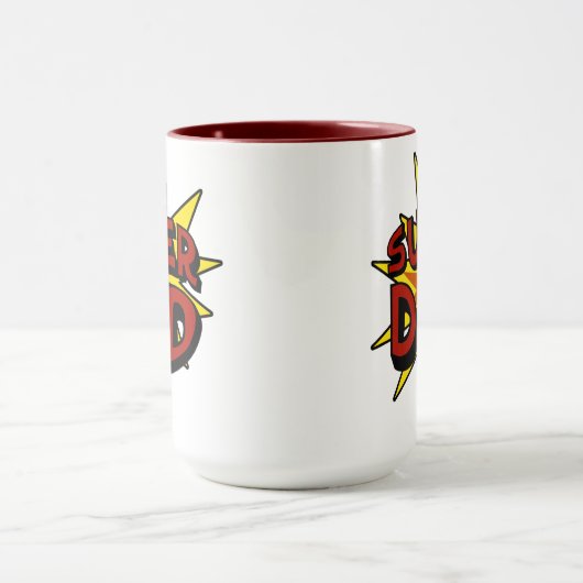 Tasse für Super-Vater (Zentrum)