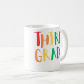 Tasse für Teacher der dritten Klasse (VorderseiteRechts)